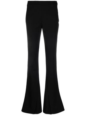 AMBUSH high-waisted split trousers - Black