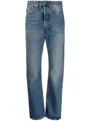 AMBUSH high-waisted straight-leg jeans - MID BLU NO COLOR