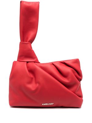 AMBUSH leather clutch bag - Red