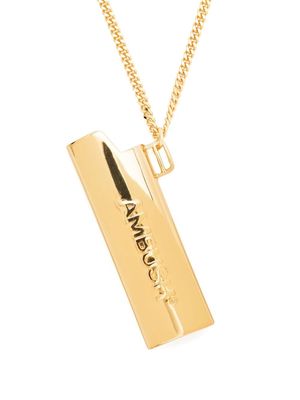 AMBUSH Light Case necklace - Gold
