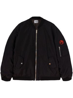 AMBUSH logo-embroidered bomber jacket - Black