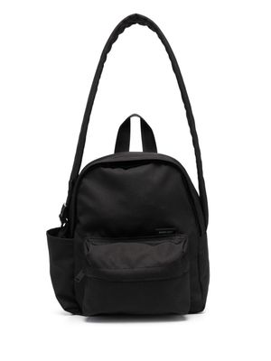 AMBUSH logo-patch crossbody backpack - Black