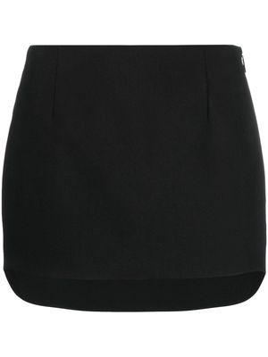 AMBUSH low-rise mini skirt - Black