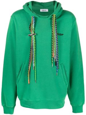 AMBUSH multi-cord hoodie - Green