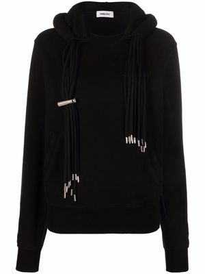 AMBUSH multicord long-sleeve hoodie - Black