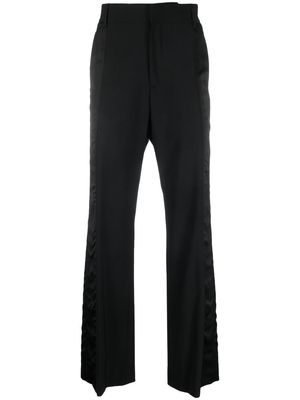 AMBUSH panelled tuxedo trousers - Black