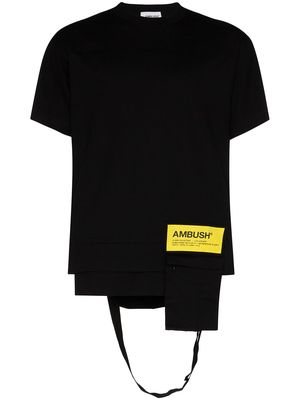 AMBUSH pocket detail T-shirt - Black