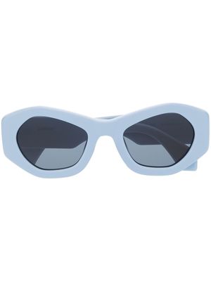 AMBUSH Pryzma geometric-frame sunglasses - Blue