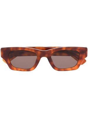 AMBUSH Ray tortoiseshell-effect sunglasses - BROWN A BROWN
