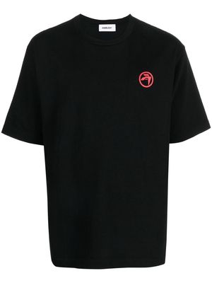 AMBUSH Records-print cotton T-shirt - Black