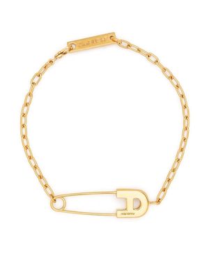 AMBUSH safety-pin chain bracelet - Gold