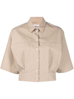 AMBUSH short-sleeve button-fastening shirt - Neutrals