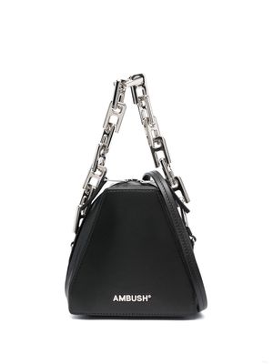 AMBUSH small Tri tote bag - Black