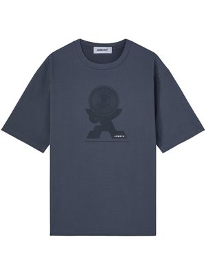 AMBUSH Sound graphic-print cotton T-shirt - Grey