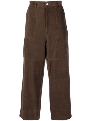 AMBUSH straight-leg corduroy trousers - Brown