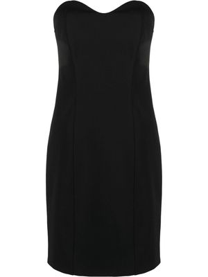 AMBUSH sweetheart-neckline minidress - Black