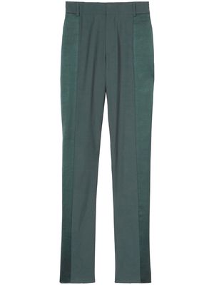 AMBUSH tailored tuxedo trousers - Green