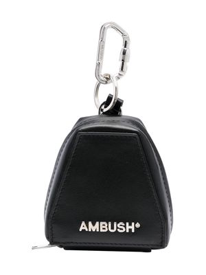 AMBUSH Tri pouch keyring - Black