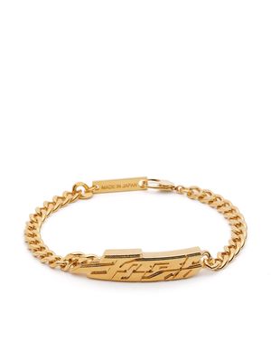 AMBUSH Vortex chain bracelet - Gold