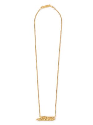 AMBUSH Vortex chain necklace - Gold