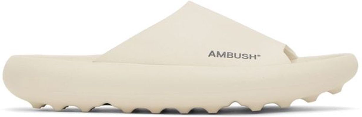 AMBUSH White Rubber Slides