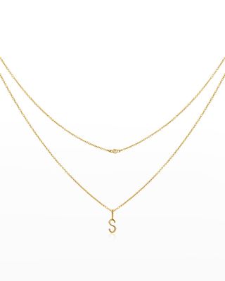 Amelia 14K Gold Layered Necklace