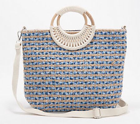 America & Beyond Mini Tote with Removable Crossbody Strap