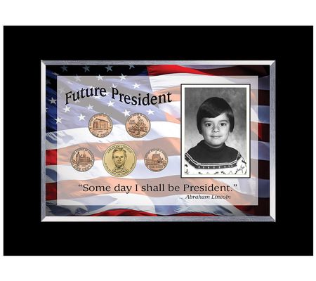 American Coin Future President Coin Picture Fra me