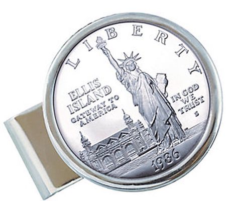 American Coin Treasures Liberty Silver Dollar M oney Clip