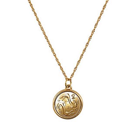 American Coin Treasures Two Goats Coin Pendant
