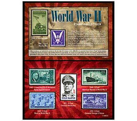 American Coin Treasures World War II Stamp Coll ection