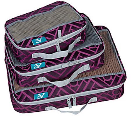 American Flyer Astor Collection Packing Cubes - 3-Piece Set