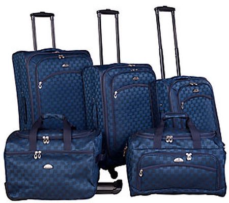 American Flyer Madrid 5-Piece Spinner Luggage S et