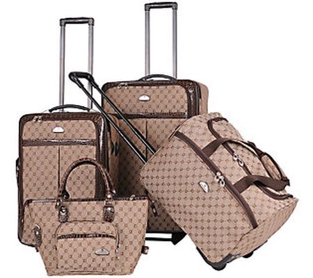 American Flyer Signature 4-Piece Luggage Set