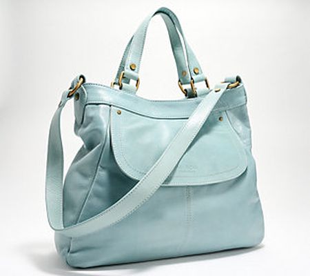 American Leather Co. Blaine Convertible Leather Shopper
