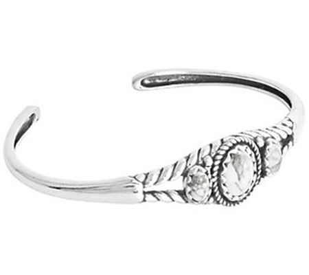 American West Classics Sterling Silver Gemstone Cuff