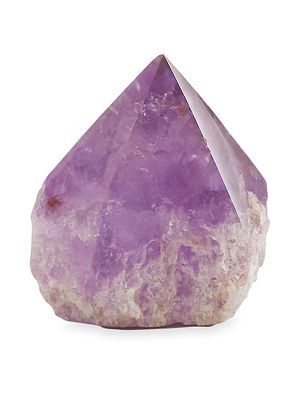 Amethyst Druzy Crystal Point - Purple - Purple