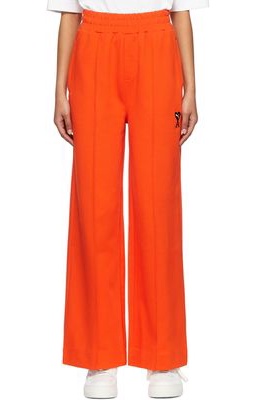 AMI Alexandre Mattiussi Orange Puma Edition Cotton Lounge Pants