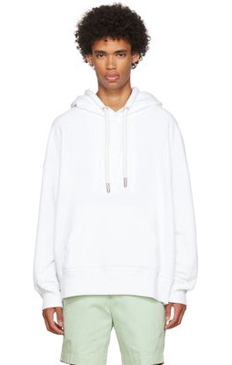 AMI Alexandre Mattiussi White 'Ami Paris' Hoodie