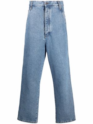 AMI Paris Alex fit low-rise jeans - Blue