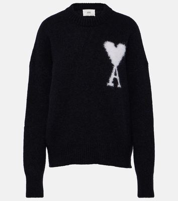 Ami Paris Ami de Caur alpaca-blend sweater