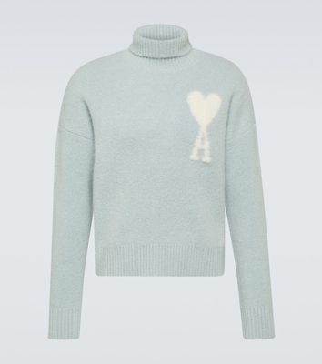 Ami Paris Ami De Caur alpaca-blend turtleneck sweater