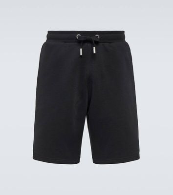 Ami Paris Ami De Caur cotton fleece Bermuda shorts