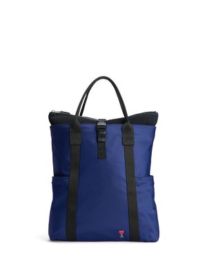 AMI Paris Ami De Coeur backpack - Blue