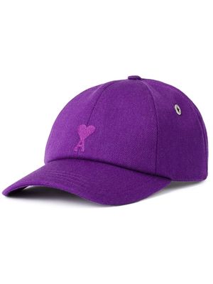 AMI Paris Ami de Coeur baseball cap - Purple