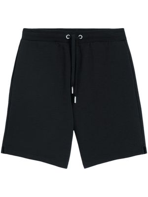 AMI Paris Ami De Coeur cotton shorts - Black