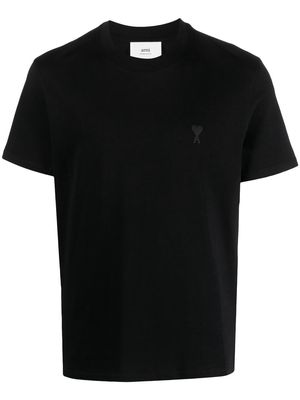 AMI Paris Ami de Coeur cotton T-shirt - Black