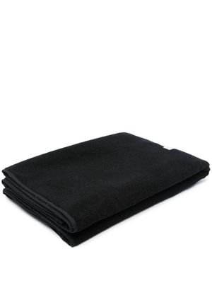 AMI Paris Ami de Coeur cotton towel - Black