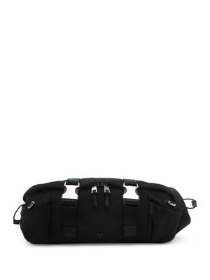 AMI Paris Ami De Coeur cross body belt bag - Black