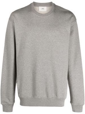 AMI Paris Ami de Coeur organic cotton sweatshirt - Grey